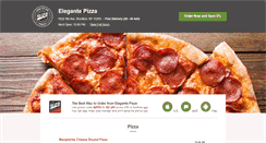 Desktop Screenshot of elegantepizzabrooklyn.com